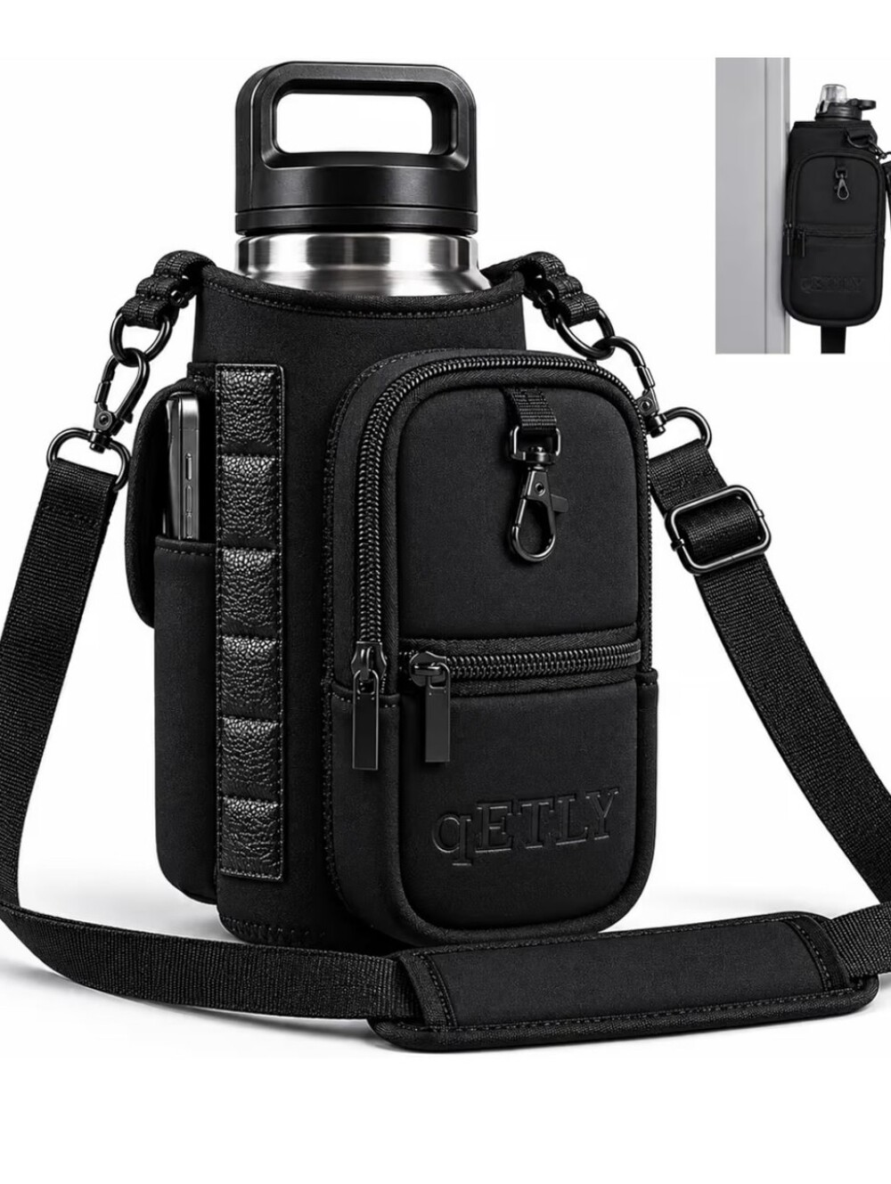 Magnetic Gym Bag & Water Bottle